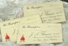 vintage envelope van recepten van apotheker