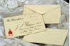 vintage envelope van recepten van apotheker