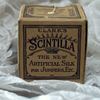 vintage verpakking met bol clark's Scantilla kunst zijde garen