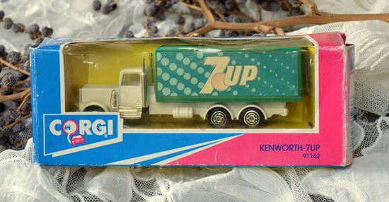 Picture of VINTAGE BOX OF 7 UP TOYS TRUCK