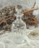  antiek kristal geslepen flesje 