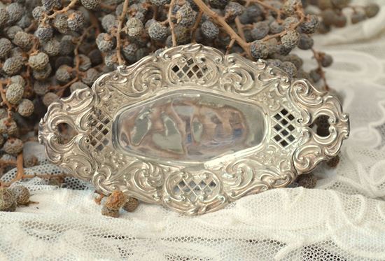 Picture of ANTIQUE SILVER DISH FROM 1901  