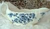 Picture of BROCANT CREAM-COLORED PORCELAIN SAUCE BOWL WITH BLUE FLOWERS