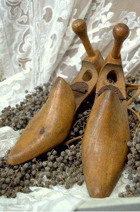 Vintage houten schoenspanners