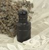 Picture of VICTORIAN MEDICAL GLASS BOTTLE IN EBONY TRAVEL JAR