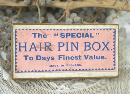 vintage doosje haarspelden
