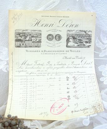 oude nota uit 1887