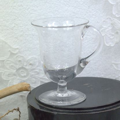 antiek custard glaasje