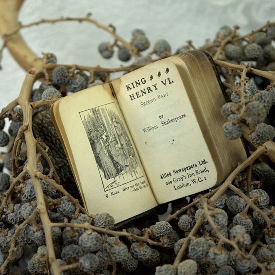 vintage miniboekje shakespeares King Henry VI