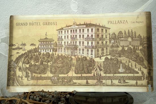 oude brochure van Frans hotel