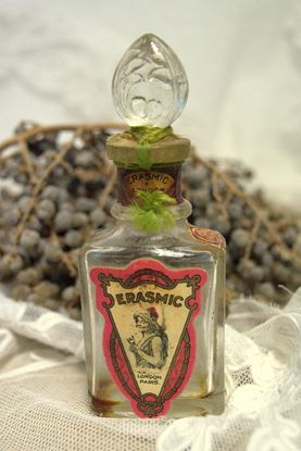 vintage leeg flesje Erasmic parfum